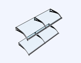 钢铝玻璃雨棚
