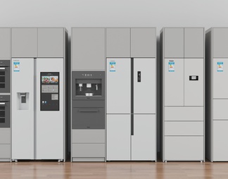 厨房电器 冰箱嵌入式冰箱烤箱咖啡机