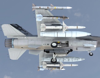 F16战斗机2喷气式多用途战斗机战隼带驾驶室控制台