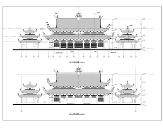 寺庙CAD施工图