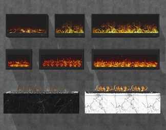 装饰壁炉组合