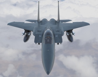 F15战斗机喷气式战斗机美利坚之鹰飞机带驾驶舱控制台