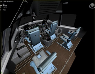 C17运输机环球霸王大型战略战术运输机带驾驶舱控制台机舱门可开关