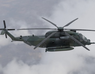 MH53海龙直升机低配版