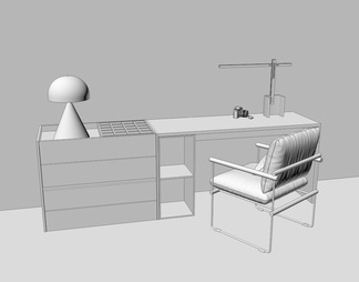 实木书桌椅 多功能书桌椅