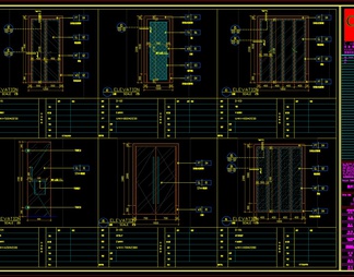 CCD通用门表大全