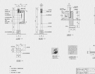 标识牌cad