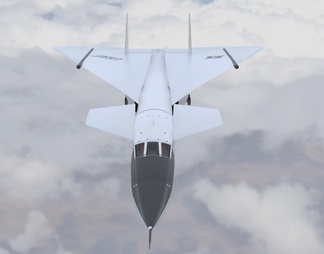 XB70轰炸机高空高速战略轰炸机低配版