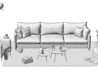 家具 沙发茶几组合 双人沙发 单人沙发 多人沙发