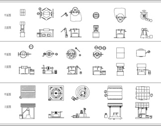 2024全新农耕文化景观雕塑小品CAD