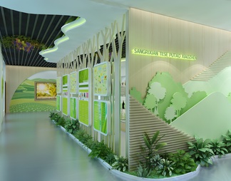 绿色生态产业园区展厅