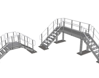 钢桥 过桥梯 跨线钢梯