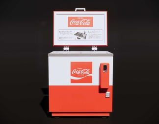 可乐汽水柜