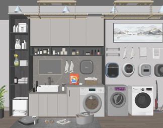 洗衣机组合