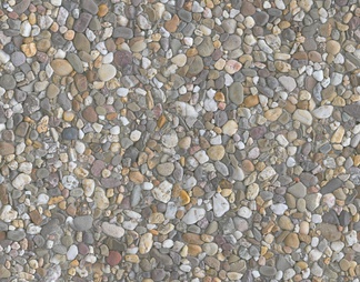 砾石，卵石，岩石，小，石头