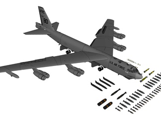 B52H轰炸机