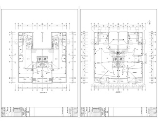 28套精选CAD设计高层建筑强电弱电施工图纸