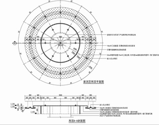 超市各类造型吊顶施工详图  异形吊顶 圆形吊顶 弧形吊顶 轨道射灯 穿孔板吊顶 方通吊顶