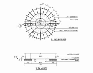 超市各类造型吊顶施工详图  异形吊顶 圆形吊顶 弧形吊顶 轨道射灯 穿孔板吊顶 方通吊顶