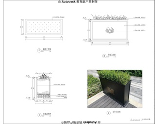 花箱CAD施工图