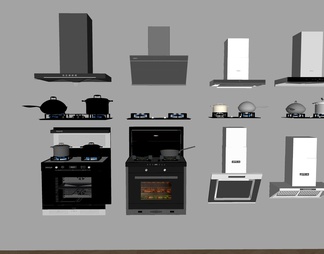 烟机灶具，烤箱，集成灶