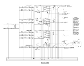 商业办公综合体建筑弱电智能化视频监控报警能耗计量系统CAD图纸