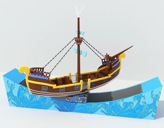 漂移海盗船 海盗船 游乐设备