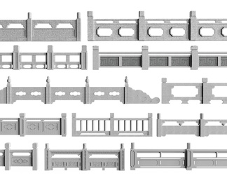 栏杆 石材栏杆 围栏 护栏