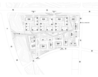 南京天印健康谷智慧产业园方案文本 CAD平面图