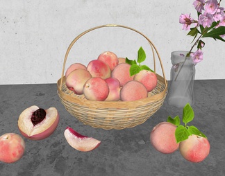 桃子水果篮