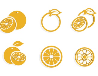 橙子柠檬 墙饰