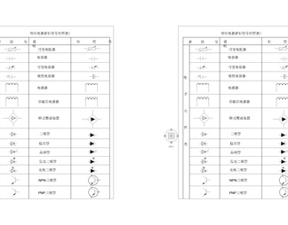 电路电气安装工程绘图标识标志符号图例图库模块图集