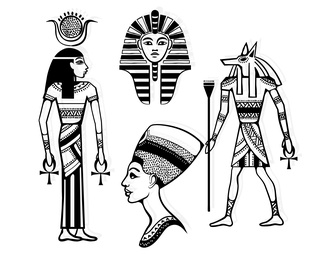 古埃及元素 墙饰