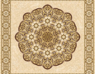 欧式花砖瓷砖厨卫地面图案