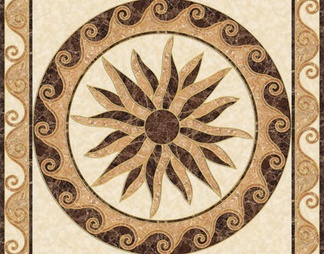 欧式花砖瓷砖厨卫地面图案