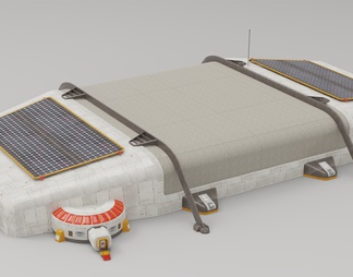 器材 月球基地太阳能