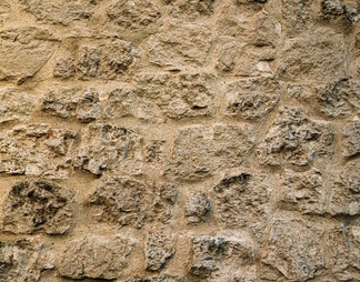乡村土墙毛石挡墙石墙贴图