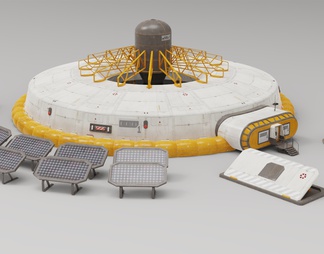 器材 月球基地太阳能