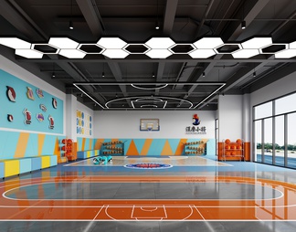 体能中心 篮球场 休闲娱乐室 健身房 体能馆 训练中心 运动馆