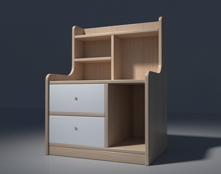 床头柜，置物柜，实木家具
