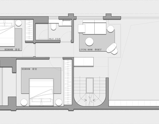 274㎡三层联排别墅豪宅户型改造优化别墅户型平面图