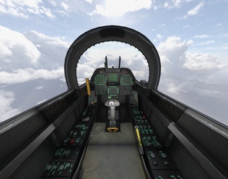 美国空军F18F绿色大黄蜂超音速战机4套涂装