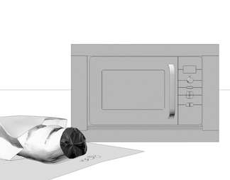 厨房电器 橱柜嵌入式微波炉