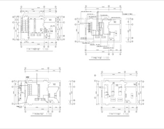 低压配电系统图变压器电柜控制接线原理图
