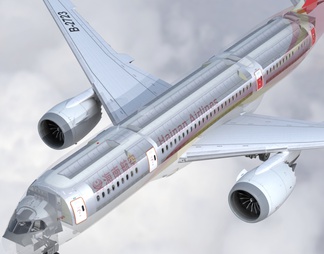 海南航空波音787梦想客机民航飞机带驾驶室头等舱经济舱7种涂装