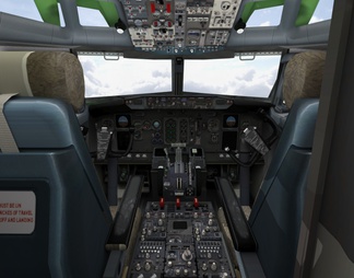 波音737400客机民航飞机带驾驶室24种涂装