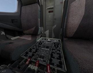 波音737600客机民航飞机带驾驶室10套涂装