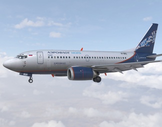 波音737500客机民航飞机带驾驶室24种涂装