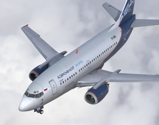 波音737500客机民航飞机带驾驶室24种涂装