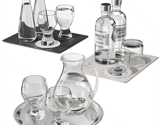 茶具 水杯 水壶 餐桌摆件 玻璃杯 装饰品 茶具 餐具